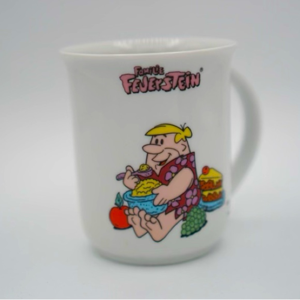 vintage 1994 Bavarian German Flintstones Barney Mug